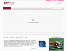 Tablet Screenshot of exitflex.se